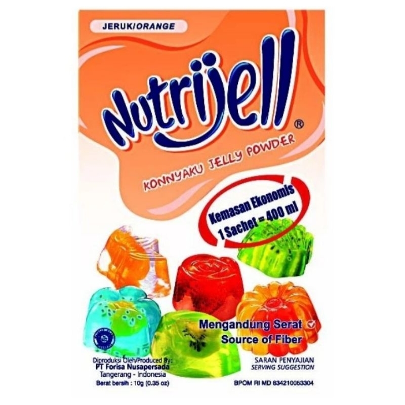 

NUTRIJELL JELLY ECO ORANGE 10GR