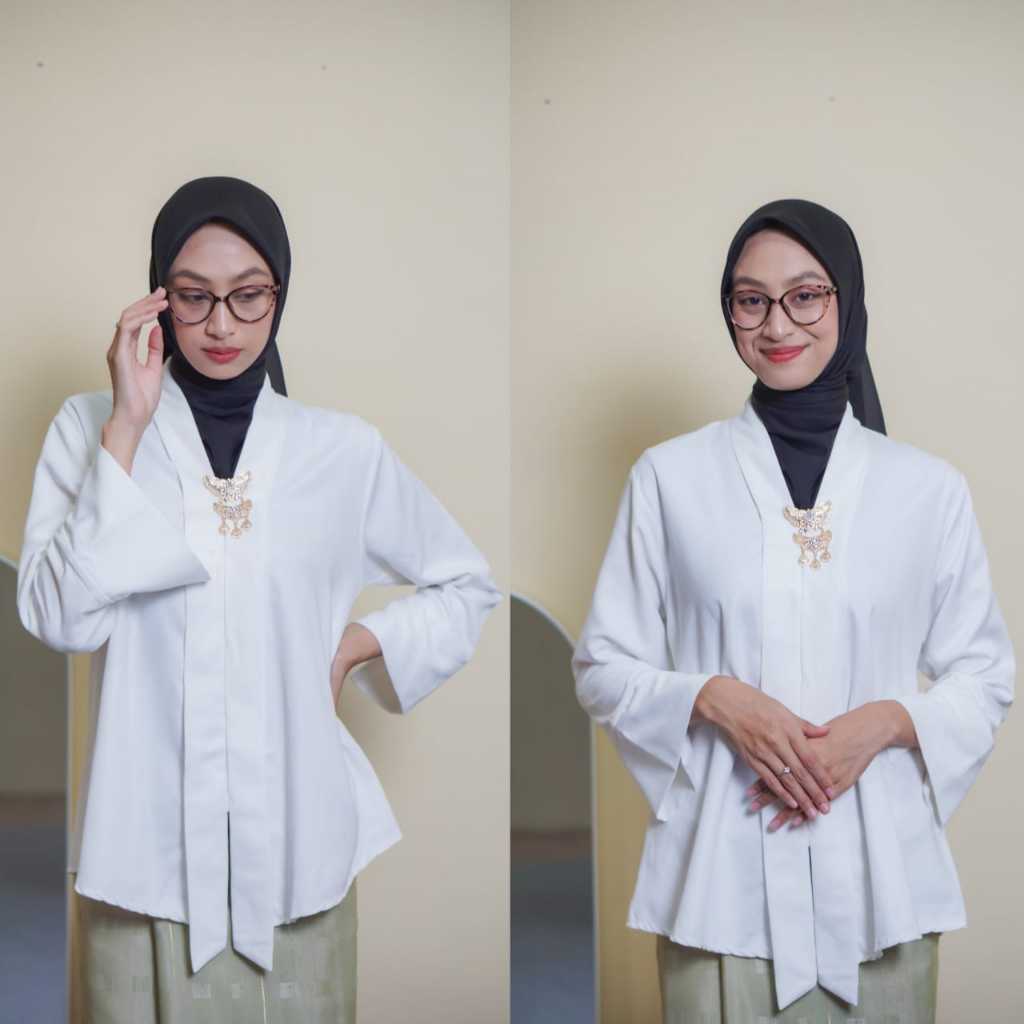 ATASAN KEBAYA KUTU BARU  POLOS  MODERN