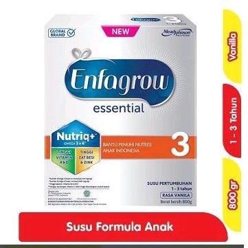 Enfagrow Essential 3 Susu Formula 1-3 Tahun 800 gr
