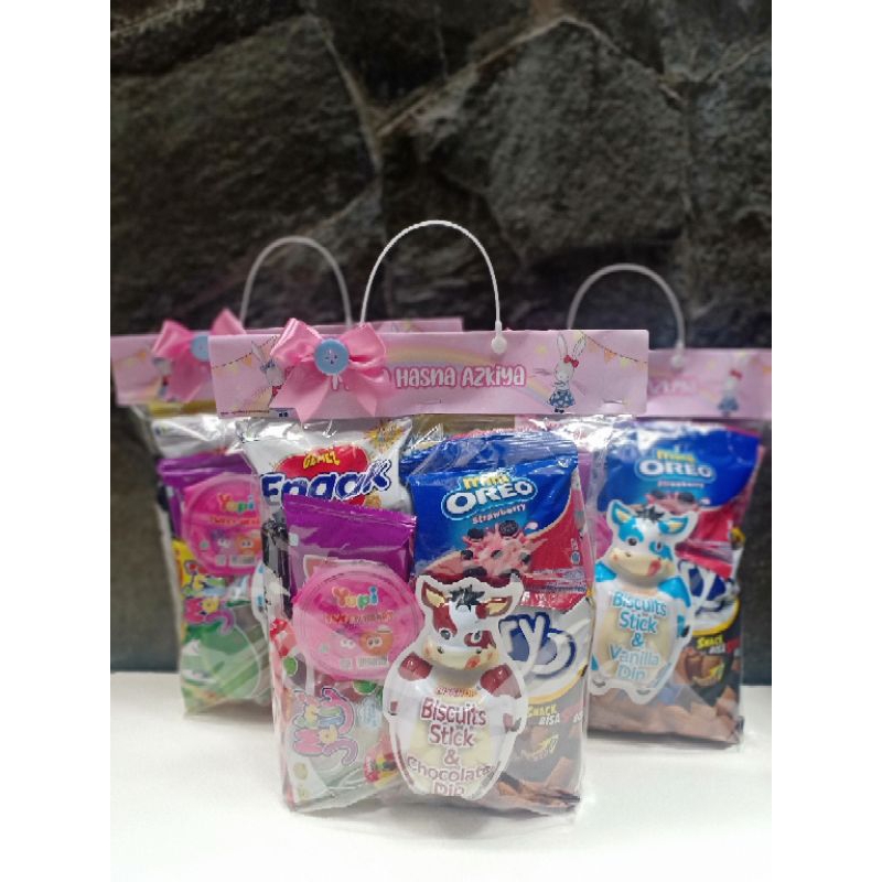 

SOUVENIR SNACK KLIP/SNACK ULANG TAHUN/SNACK BIRTHDAY/HADIAH ULANG TAHUN/HAMPERS ULANG TAHUN ANAK