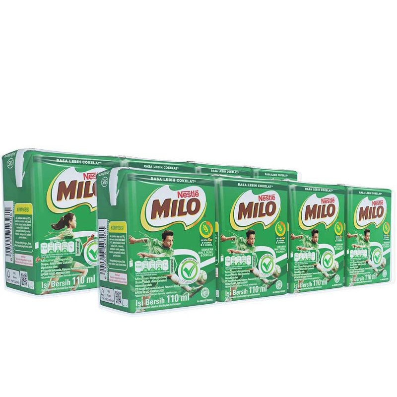 

Milo Activ-Go Uht Coklat multipack 4x110gr