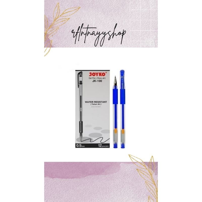 

1 PAK/12 PCS Pulpen Gel Pen Joyko JK-100 Ballpoint Pena Grosir