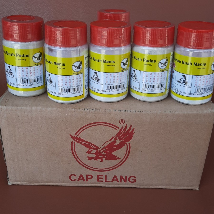 

Garam Buah Cap Elang Bumbu Serbaguna Kiamboy Plum 150 Gram Manis Pedas - Manis