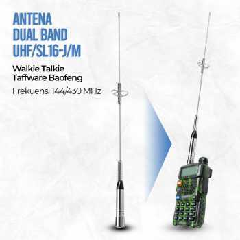 NAGOYA Antena Dual Band UHF/SL16-J/M Type NR-770S Pofung Baofeng Hitam