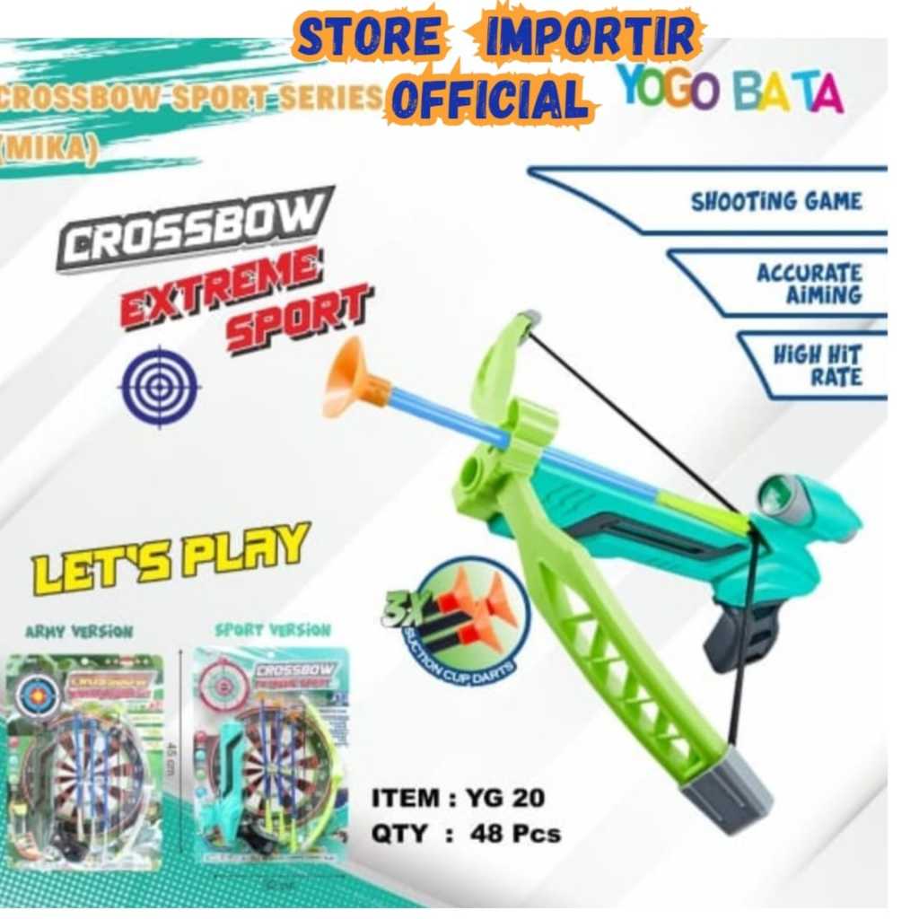 Mainan Panah Cr0ssb0w  Tentara Indonesia YG 20 Mainan Satu Set Lengkap Panahan Ukuran Besar | Mainan