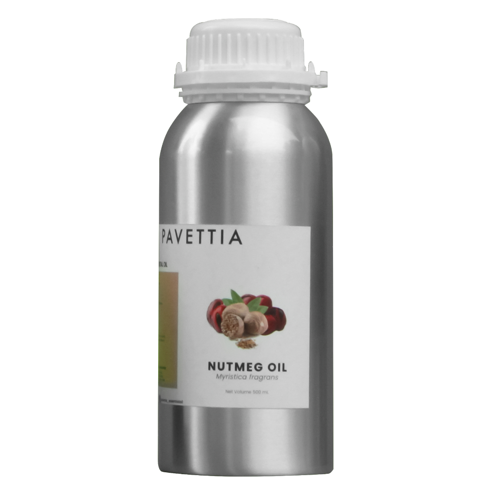 500 ml - Minyak atsiri pala / nutmeg essential oil (Myristica fragrans)