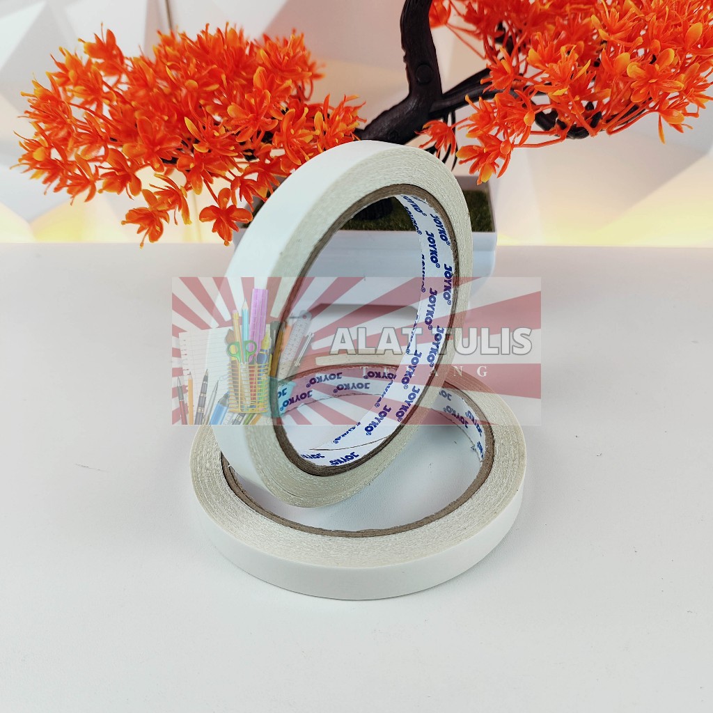

Double Tape Joyko Super Kuat12mm Perekat 2 Sisi Premium