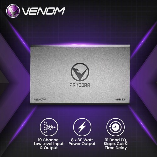 VENOM PROCESSOR AUDIO MOBIL PANDORA VPR 2.8