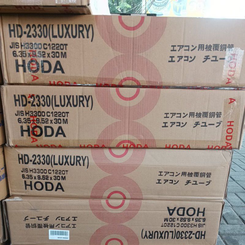 PIPA AC HODA 1/4-3/8  LUXURY TEBAL 0.8 MM PER ROLL 30 MTR