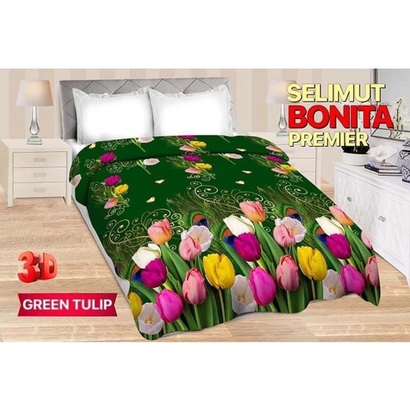 selimut bonita premier 3D uk 160×200cm,bonita polos embos