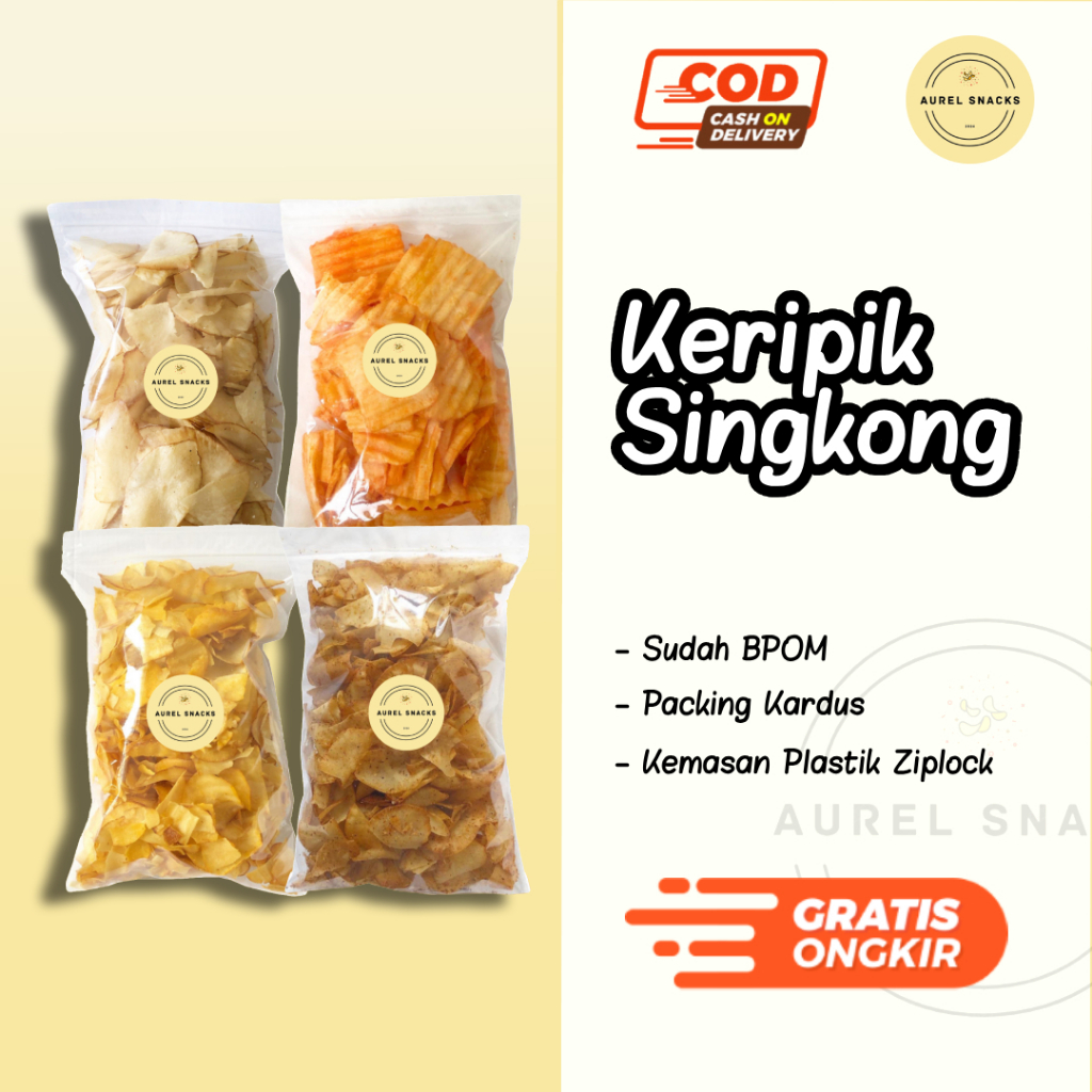 

Harga 3.000/5.000/10.000 Aneka Keripik Singkong Aurel Snacks / Kripik Singkong Asin Balado Keju Lada / Snack Grosir Kiloan Murah Meriah / Cemilan Camilan Jadul / Makanan Ringan