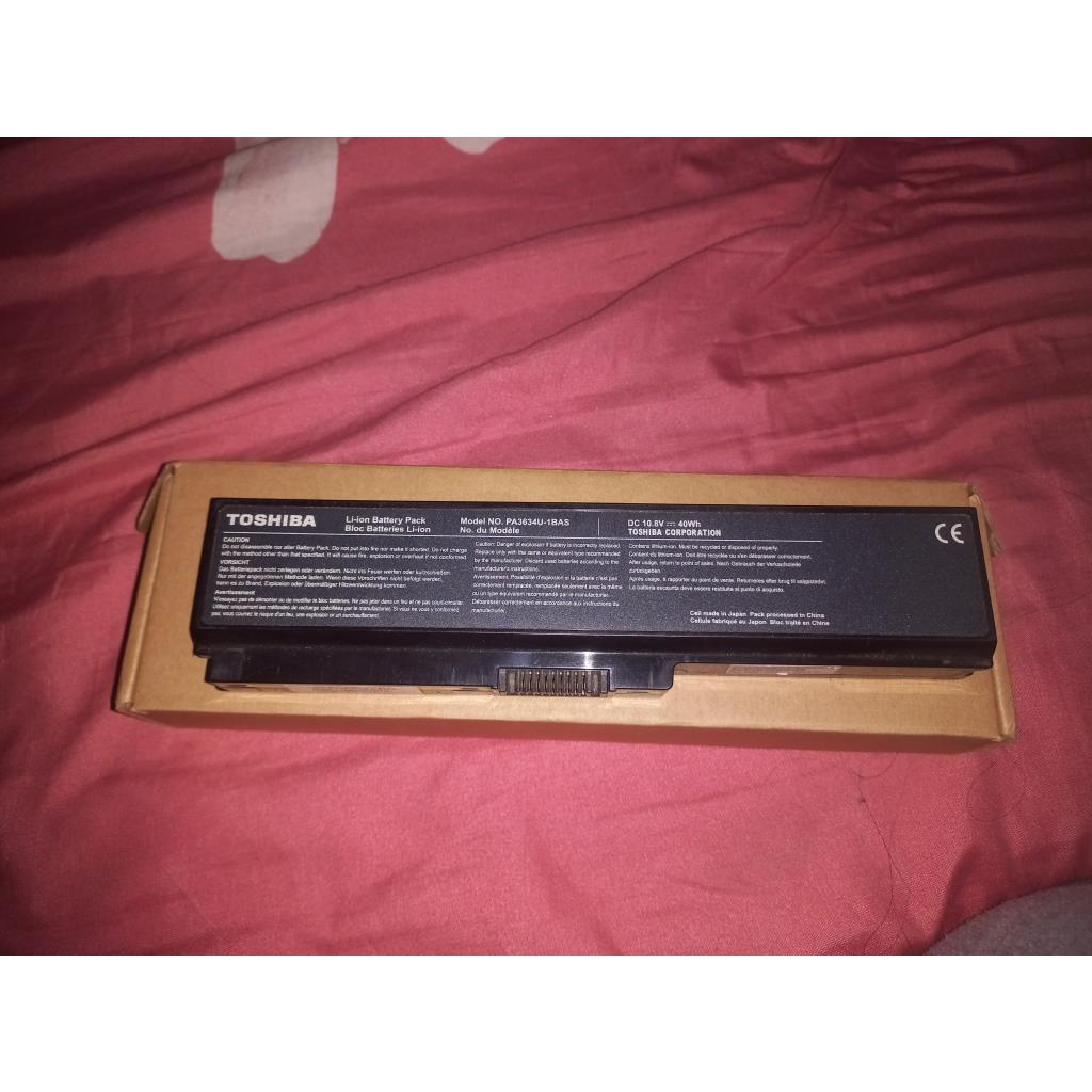 Baterai original Toshiba L510 L515 L310 U400 C645D C655 C655D L740 L745 C600 C640 PA3634U-1BRS BEKAS