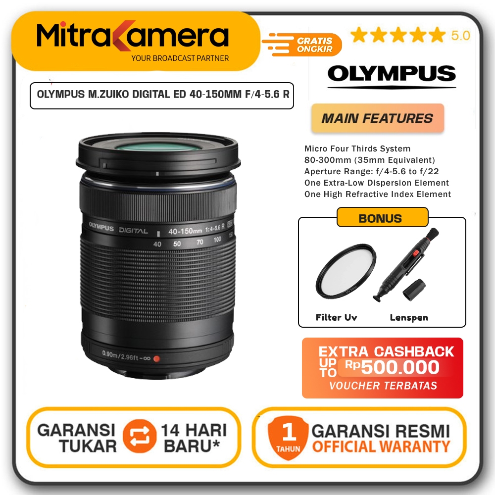 Olympus M.Zuiko Digital ED 75-300mm f/4.8-6.7 II Lens