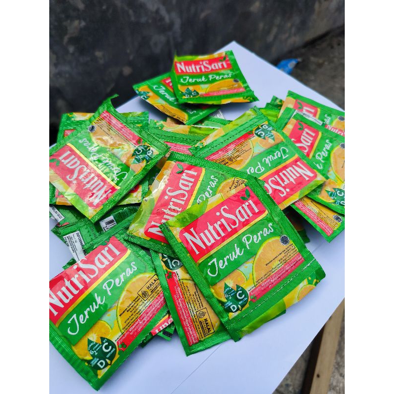 

20 Bungkus Bekas Nutrisari Untuk Kerajinan ECO Brick