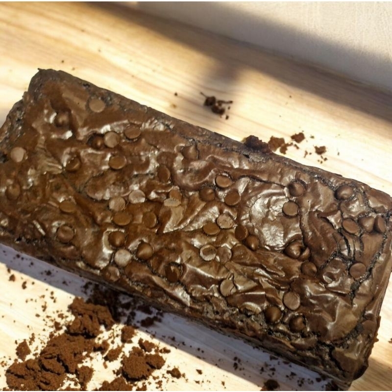 

Fudgy Brownies dark chocolate Shiny crust (ready stock)