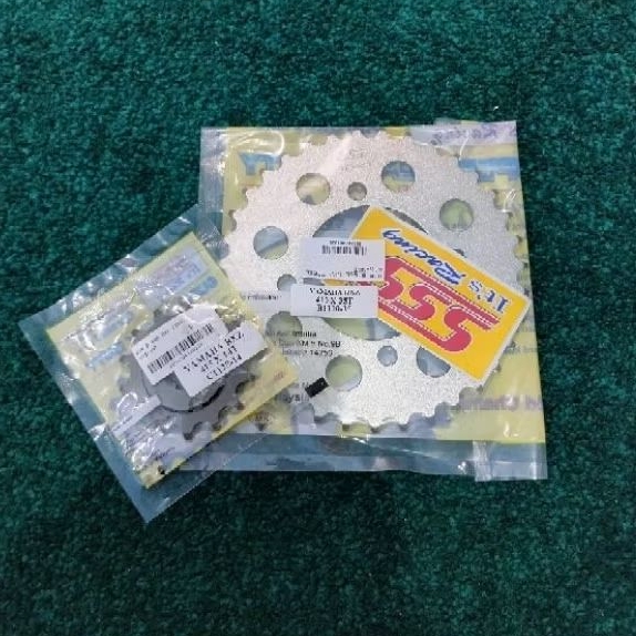 Gear Depan Belakang SSS 415 Jupiter Z RX King F1ZR Jupiter MX Vega R Tipe 415 tipis Ukuran Depan 13/