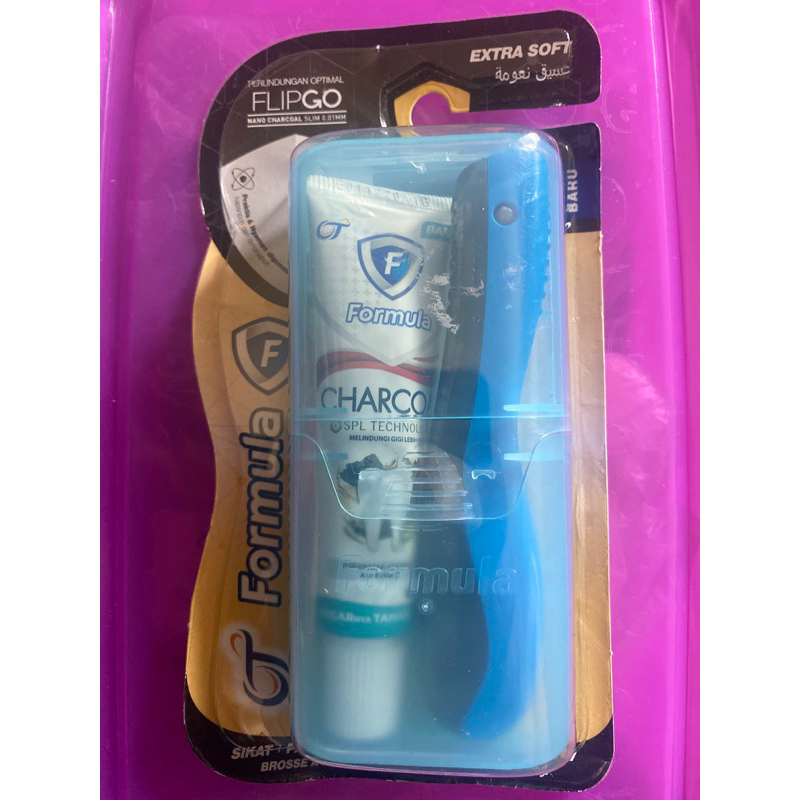 Sikat Gigi Formula Travel Pack + Odol