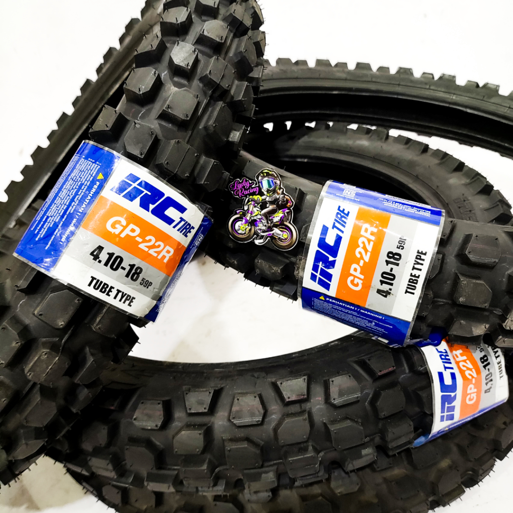 BAN IRC 18 BELAKANG DUAL ROAD BAN STANDAR ORI KLX CRF 150