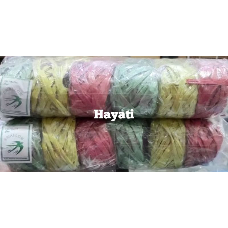 

tali rafia kecil warna warni random