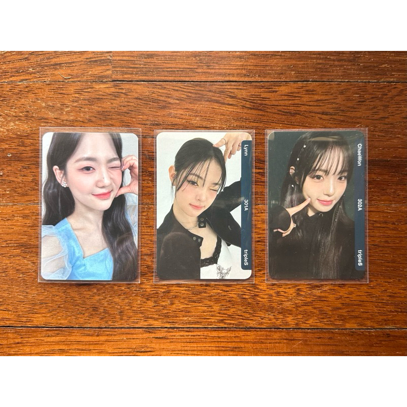 tripleS assemble24 queendom puzzle photocard objekt seoyeon lynn chaewon