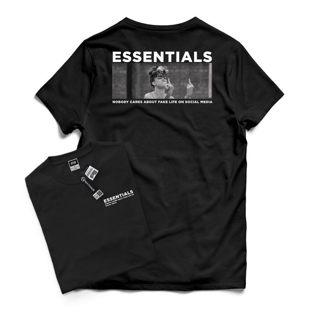 Kaos Distro Pria / Kaos Distro Original / Baju Distro Pria - NATIVE8 - ESSENTIALS