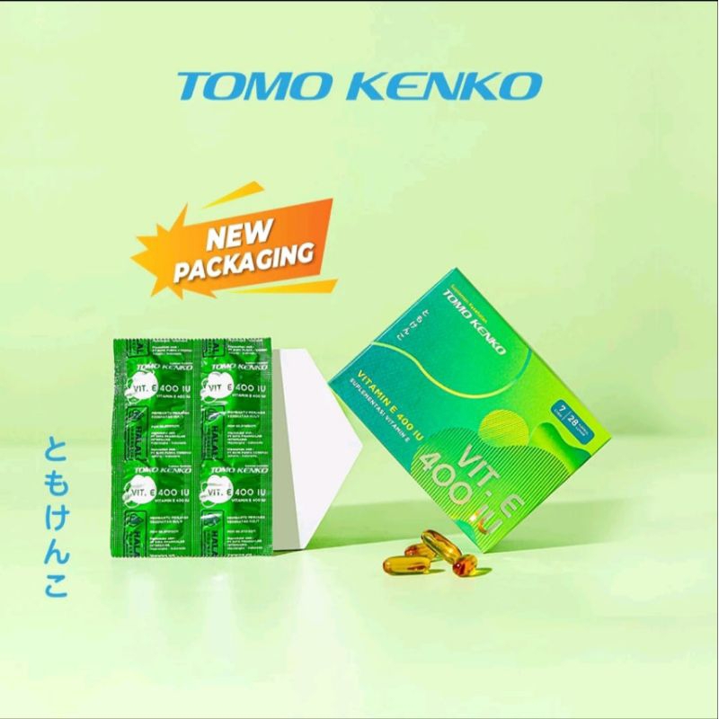 TOMO KENKO Vitamin E 400 IU