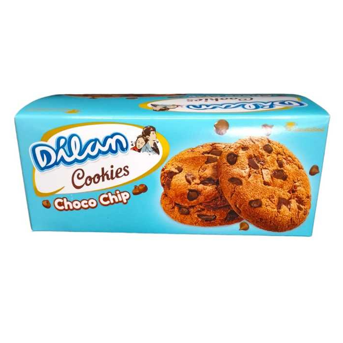 

Dilan Cookies Choco Chip 12gr - Pak isi 23 Pcs