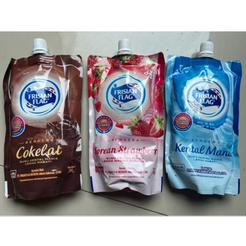 

Frisian flag kental manis pouch 260gr