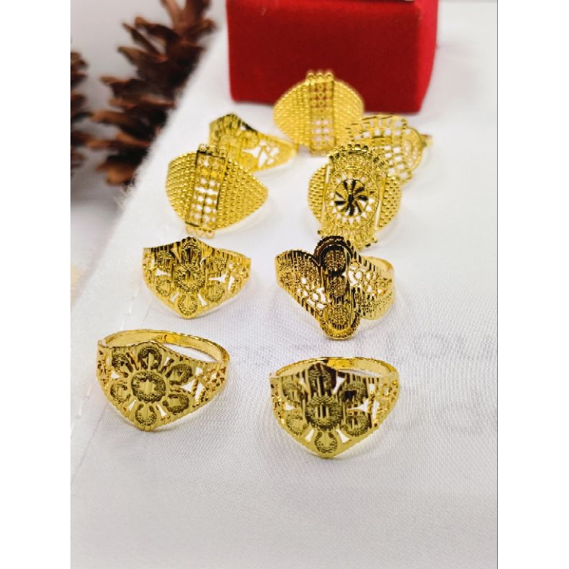 cincin Dubai lapis mas kristal