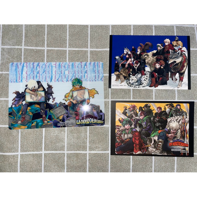 postcard mha bnha official my boku no hero academia shigaraki tomura vs izuku midoriya deku, fantasy