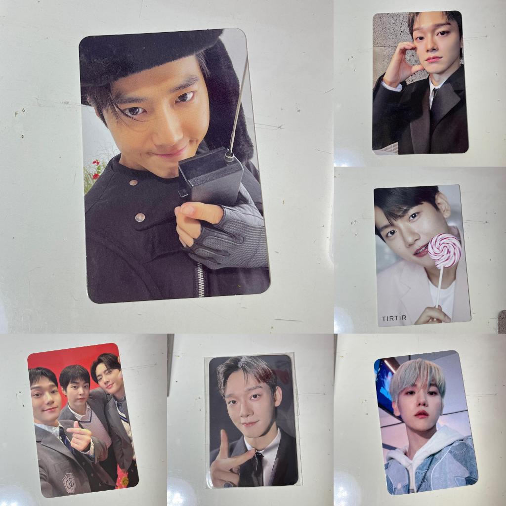 OFFICIAL PHOTOCARD EXO BAEKHYUN SUHO CHEN XIUMIN | MURAH SMCU APPMUS DIGIPACK EXIST MUMO SG24 TIRTIR