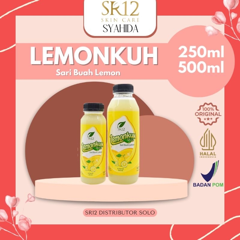 

Lemonkuh by SR12 Minuman Lemon antioksidan sari buah lemon multifungsi daya tahan