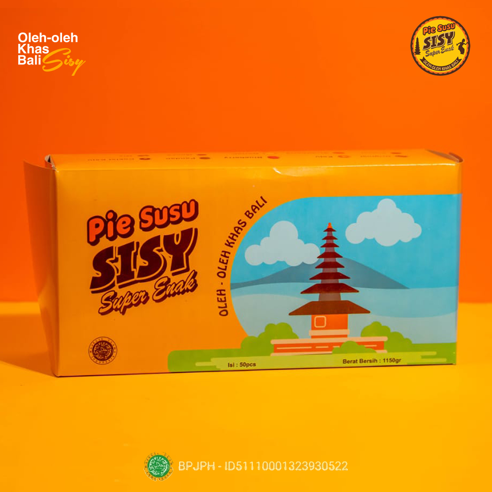 

PIE SUSU SISY Official isi 50 Pcs rasa original & mix | Oleh-Oleh Bali | Asli BALI