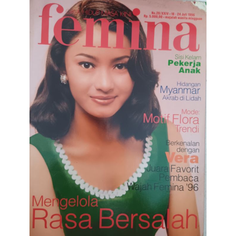 majalah lawas Femina - 2 edisi