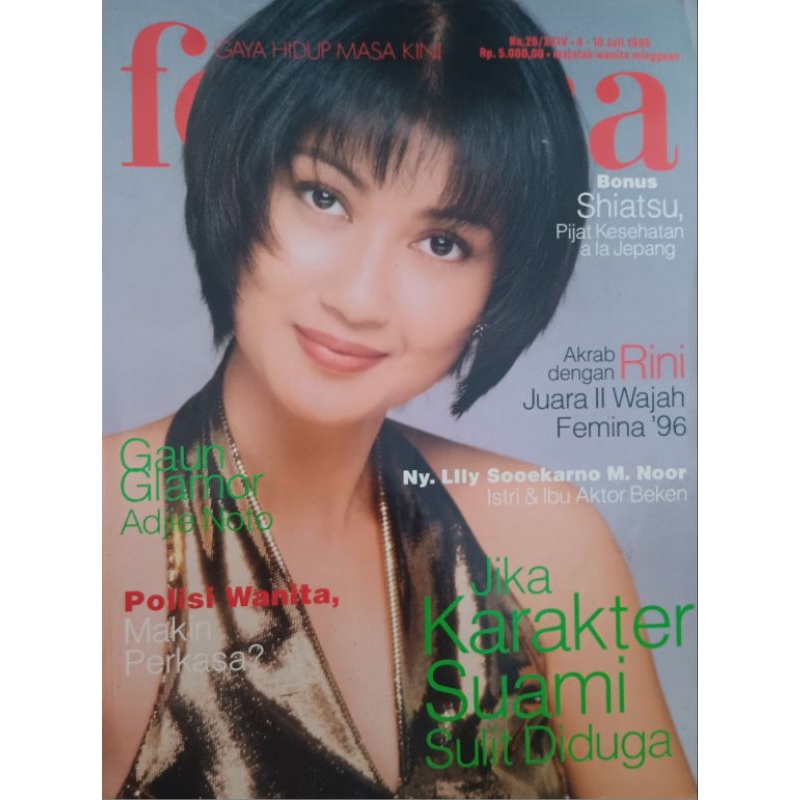 majalah lawas Femina - 1 edisi