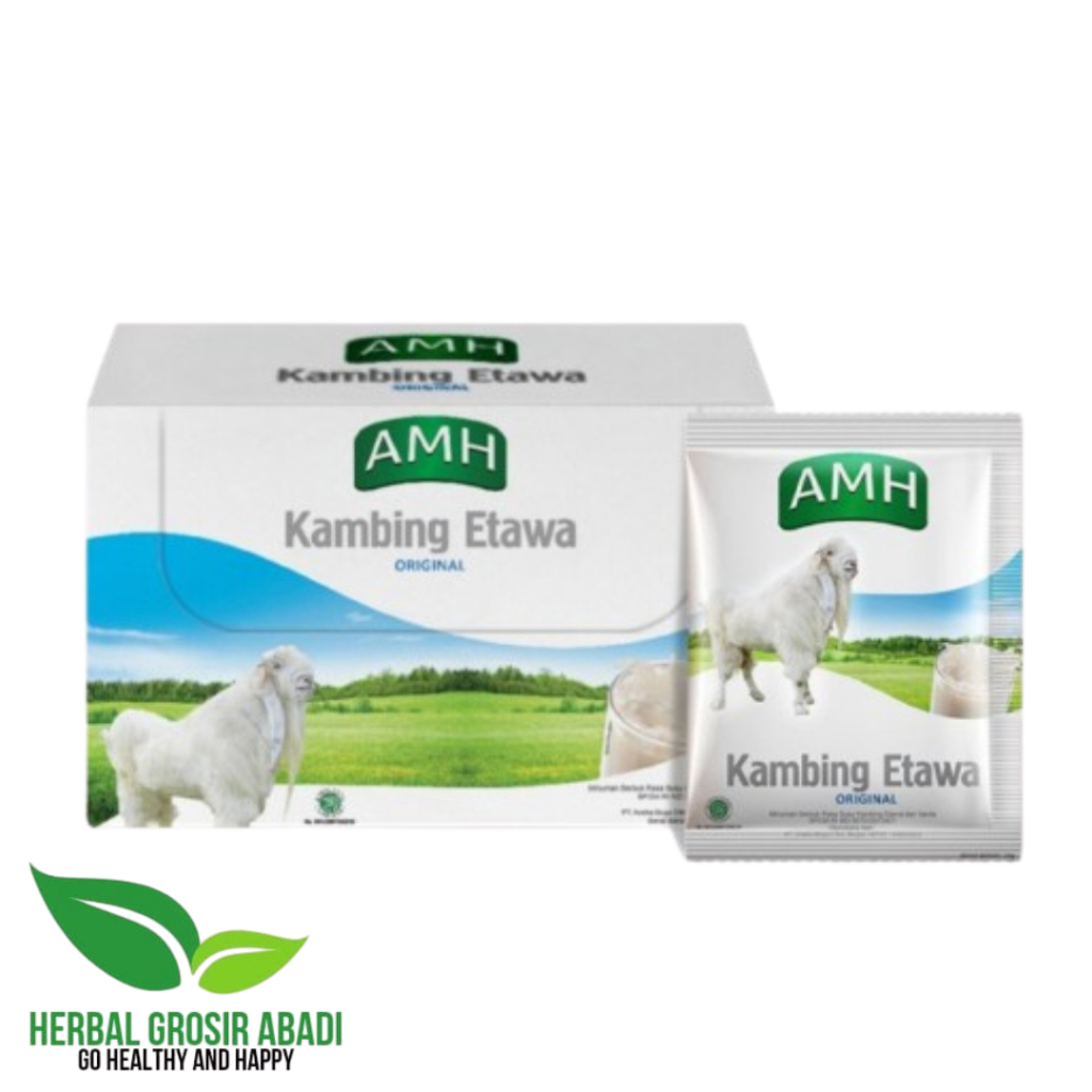 

Susu Kambing Etawa AMH Full Cream ORIGINAL - JAHE - 10 Sachet - 250gr ORIGINAL