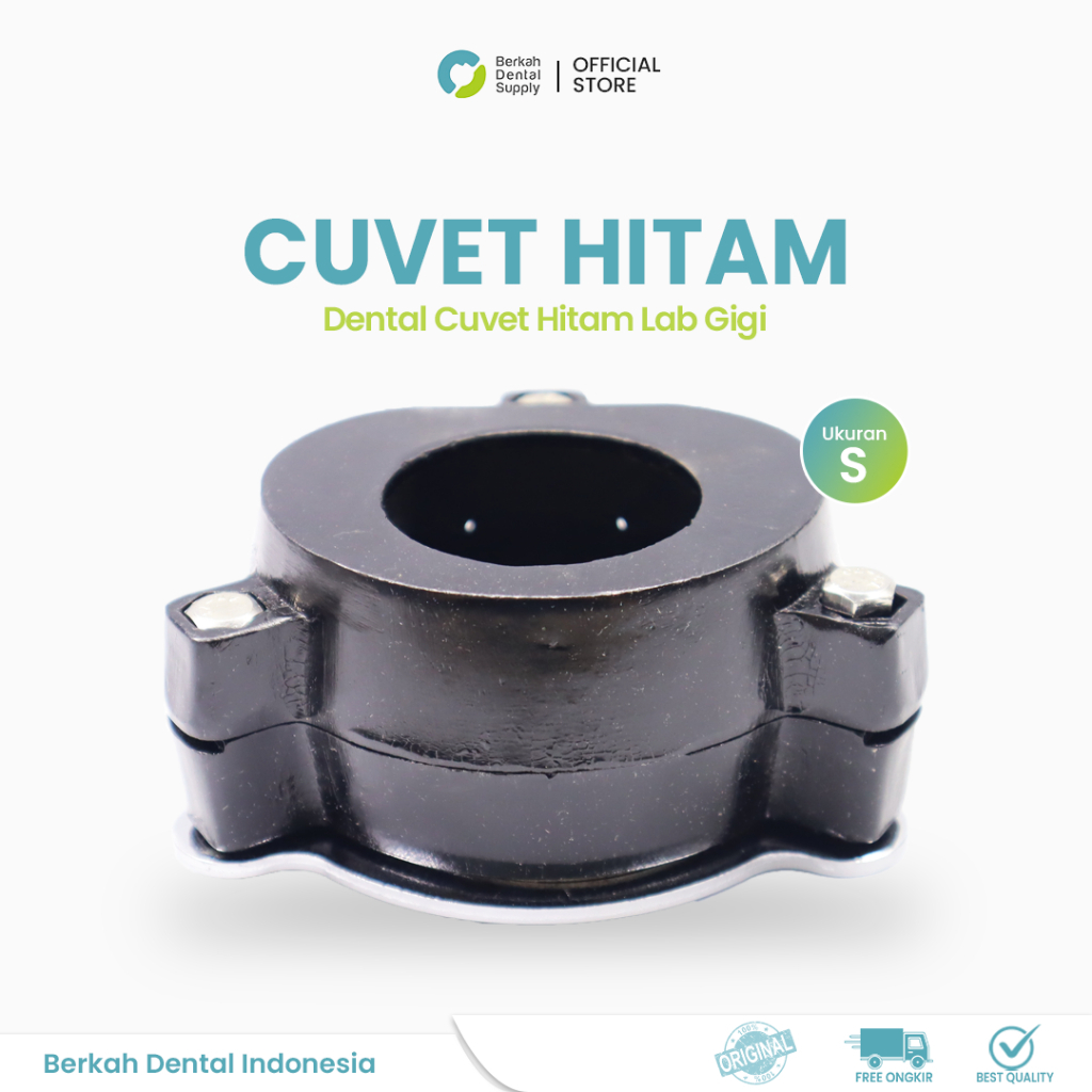 Dental Kuvet Cuvet Hitam Lab Gigi