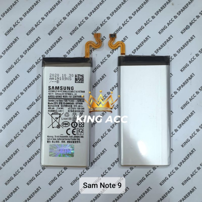 BATERAI BATRE BATTERY SAMSUNG GALAXY NOTE 9 N960