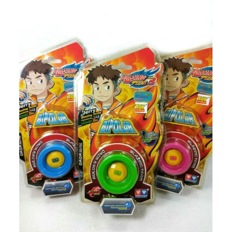 KODE F15O Mainan Yoyo Yoyo Auldey Blazing Teens 3 seri Bipolar