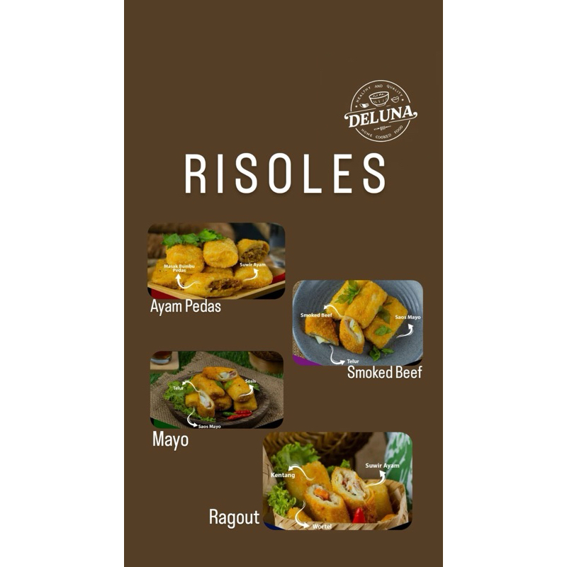 

Frozen Food Healthy Risol Homemade by Deluna