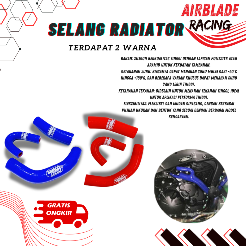 SELANG SELANG RADIATOR VIETNAM SELANG RADIATOR SONIC150R | SELANG RADIATOR SUPRA GTR | SELANG RADIAT