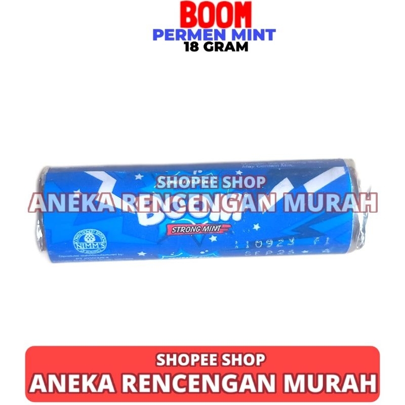 

Permen Boom Stick Rasa Strong Mint 1pcs