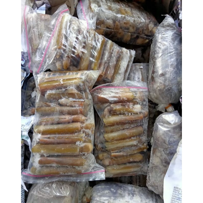 

kerang bambu frozen kemasan per pack berat 1000gram