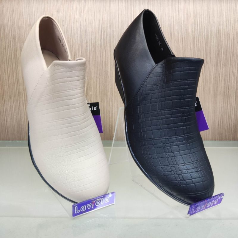 LAVIOLA SHOES ORIGINAL❗Sepatu Formal Wanita Boots Wedges 5cm