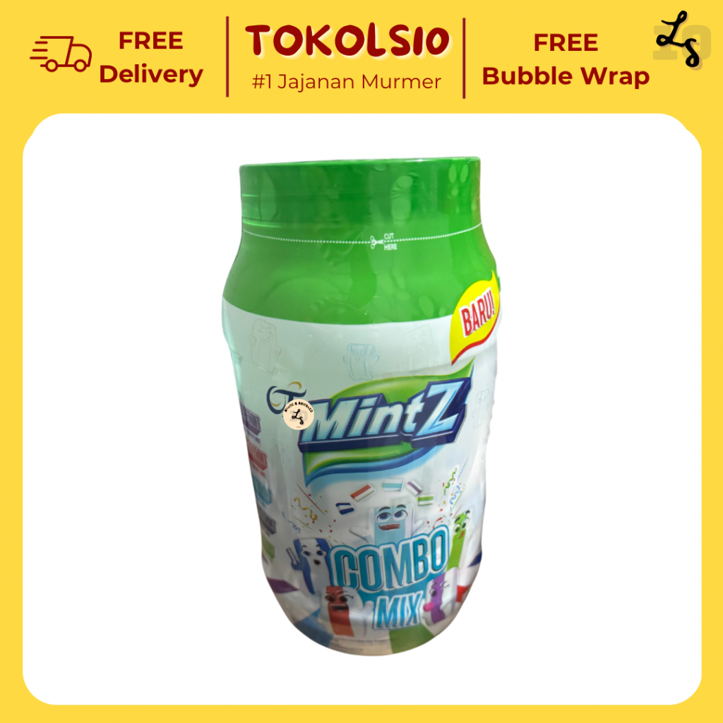 Permen Toples Fruzz Fruit Combo/MintZ/Blaster Isi 200 pcs