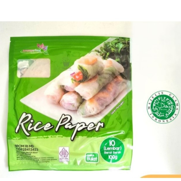 

Java Super Food Rice Paper / Kulit Lumpia Bulat 10 Lembar HALAL 100gr