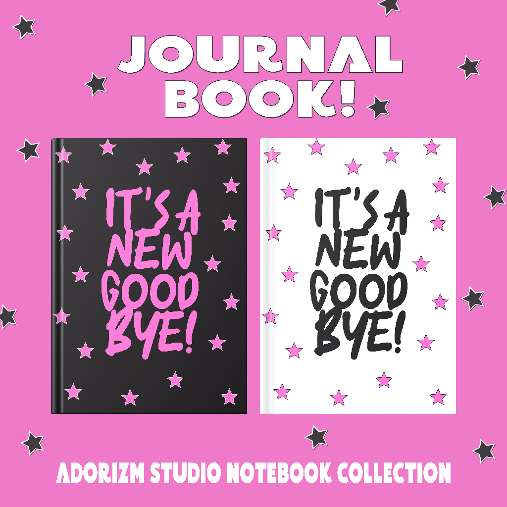 

Hardcover Notebook Journaling | New Goodbye by adorizm studio