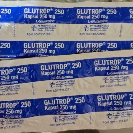 Glutrop 250mg // eceran 1 tablet