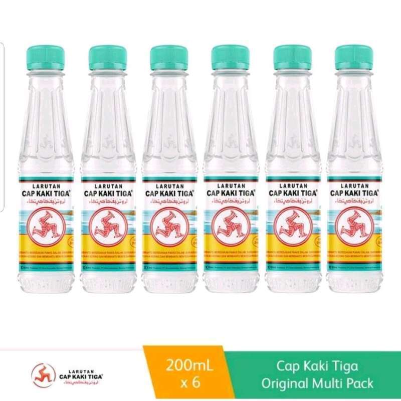 

Cap Kaki Tiga Larutan Penyegar [200 mL isi 6 botol / krat]