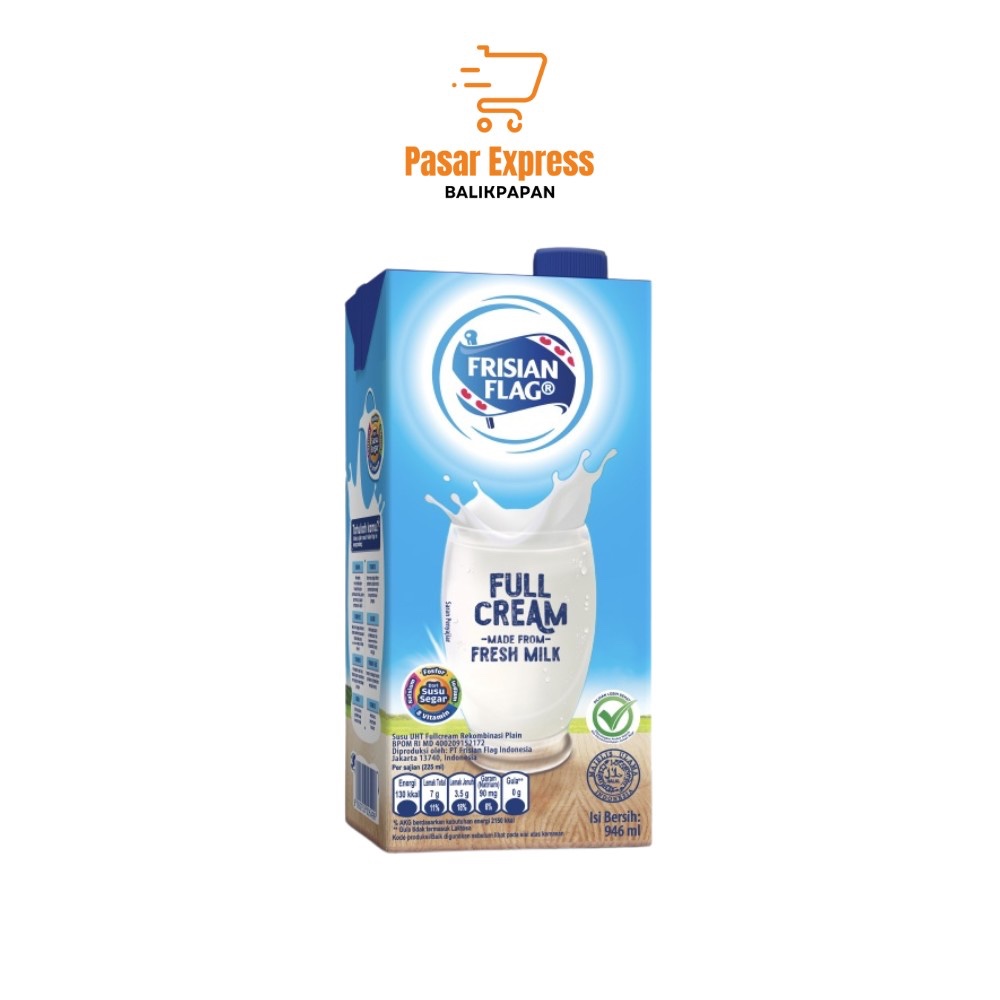 

Susu UHT Frisian Flag Full Cream (946ml) - Pasar Express Balikpapan